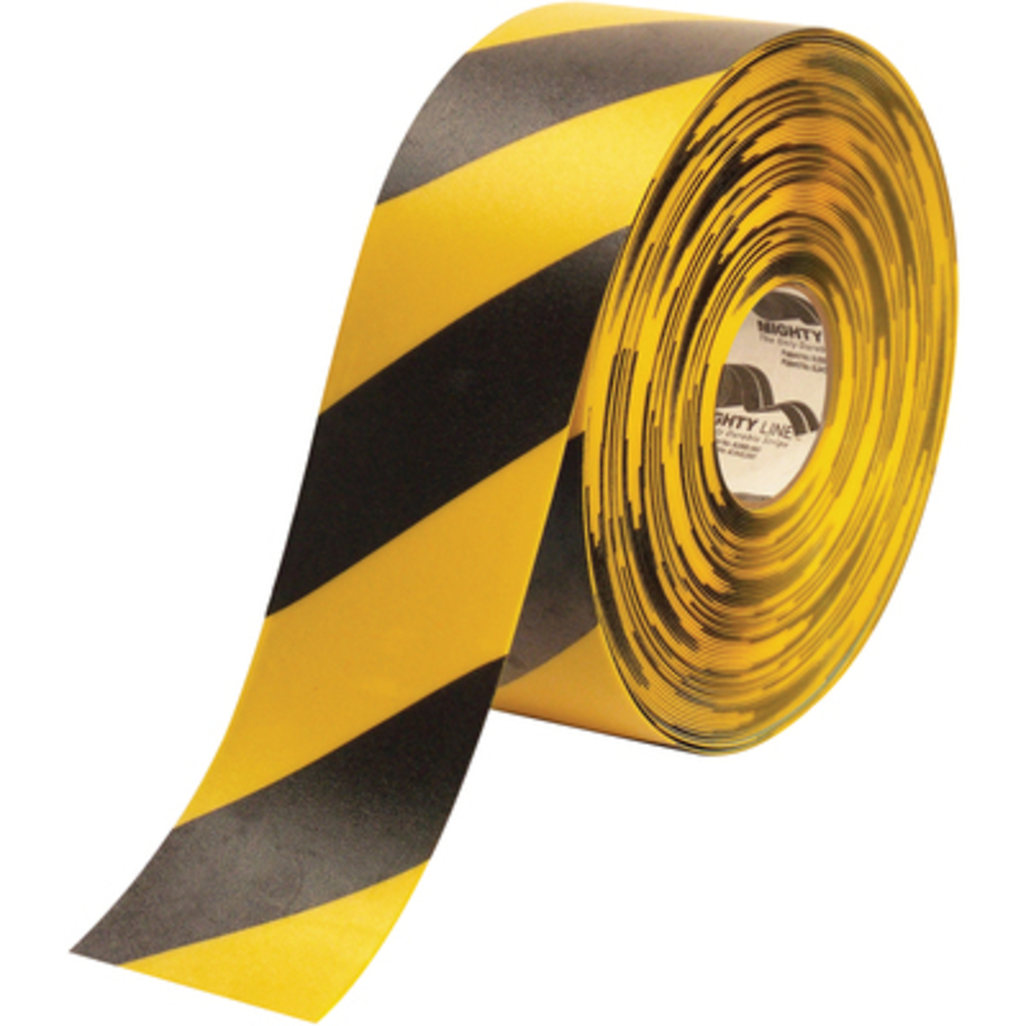 Mighty Line, 4in. x 100ft. Yel Mig Lin Del Saf Tape 1/CS, Model# T94100BY